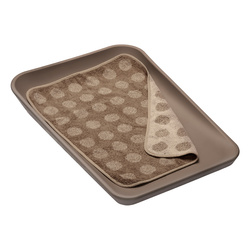 LEANDER - topper for changing mat, mocca