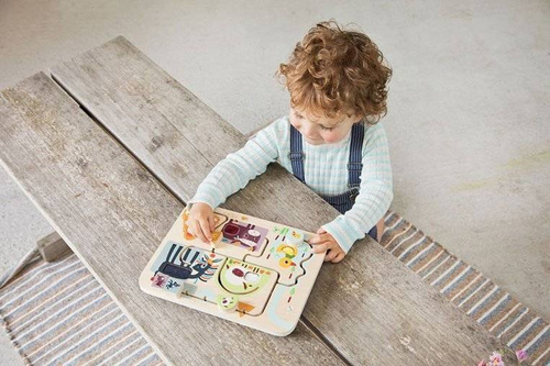 LILLIPUTIENS - Farma wooden sensory labyrinth 18 m +