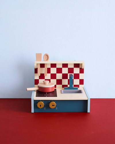 KID'S CONCEPT – foldable kitchenette, green