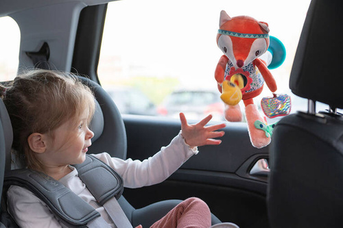 LILLIPUTIENS Multifunctional suction cup cuddly toy Fox Alice 6 m+