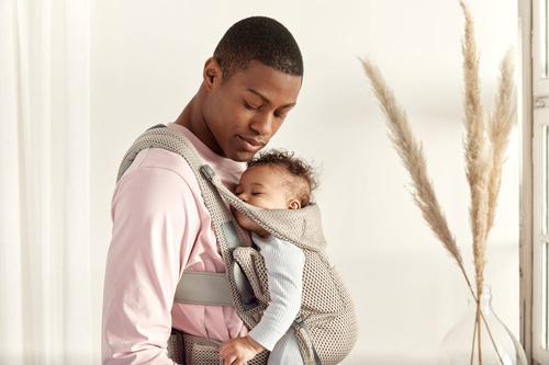 BABYBJÖRN - Baby Carrier Move - Grey Beige, 3D Mesh