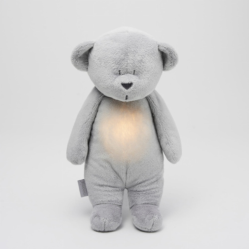 MOONIE 2.0 - humming bear with lamp, silver