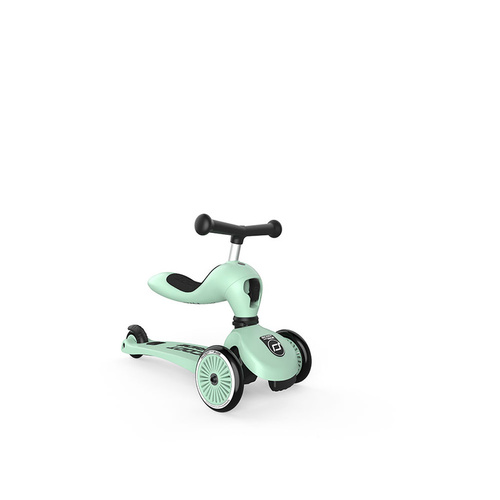 SCOOTANDRIDE - Highwaykick 2in1 Ride and scooter 1-5 years Kiwi