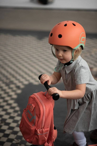 SCOOTANDRIDE - XXS-S helmet for children 1-5 years Peach