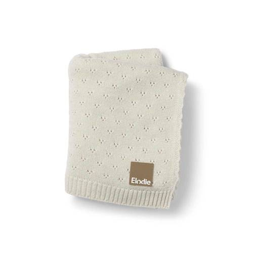 Elodie Details - Pointelle Blanket - Creamy White