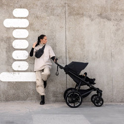 Thule Urban Glide 4-wheel stroller – Black on Black