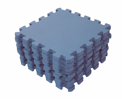Baby Dan – foam play mat, dusty blue