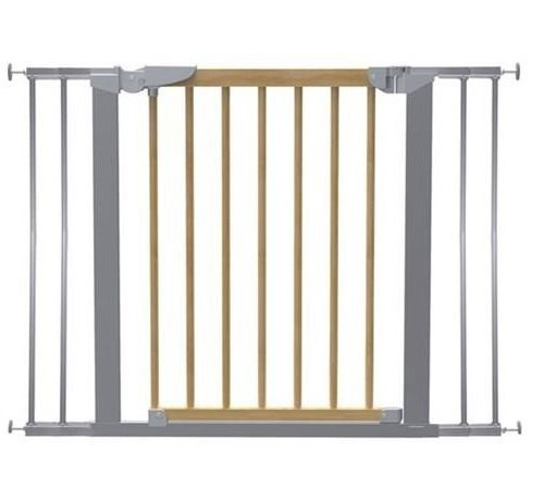Baby Dan - Avantgarde Safety Gate, Beechwood + 4 extensions