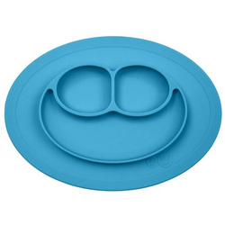 EZPZ - Silicone plate with washer small 2in1 Mini Mat blue