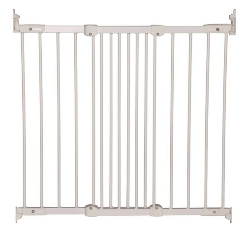 Baby Dan Safety Gate FlexiFit, metal, white
