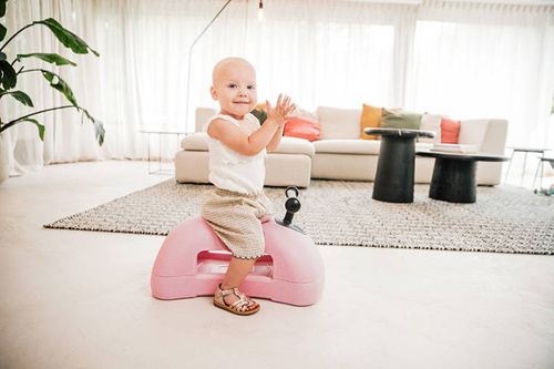 SCOOTANDRIDE - My First Ewolucyjny jeździk pchacz 3w1 6 m+ Rose