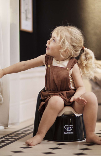 BABYBJÖRN - Potty Chair - Black/White