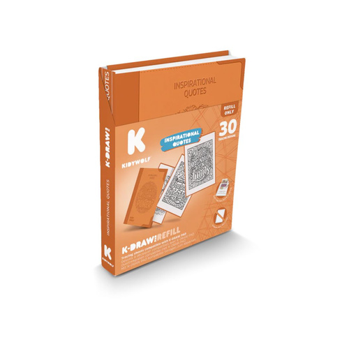 KIDYWOLF - refill set for K-DRAW-PAD, Quote
