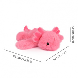 DOUDOU – Podcoll axolotl plush slap bracelet, Histoire d'Ours, pink