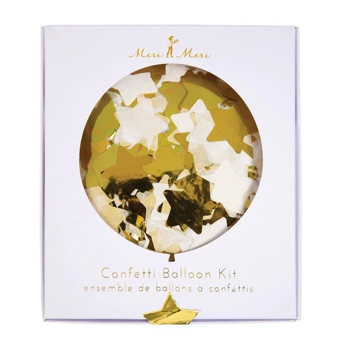 Meri Meri – Confetti Gold Balloon Kit
