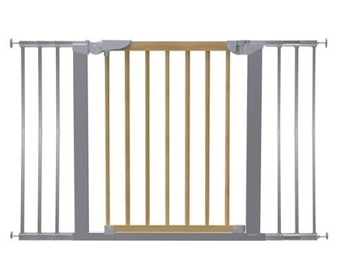 Baby Dan - Avantgarde Safety Gate, Beechwood + 6 extensions