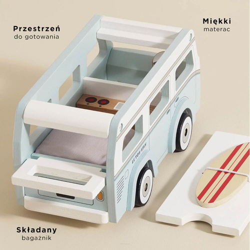 Le Toy Van – Retro Camper, Wooden