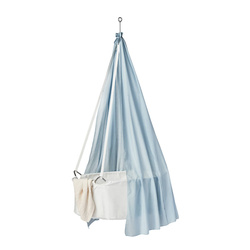 LEANDER - Classic™ cradle with mattress, white