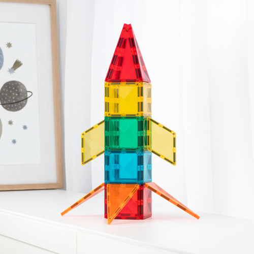 CONNETIX – Light Rocket Pack magnetic tiles – 30 pieces