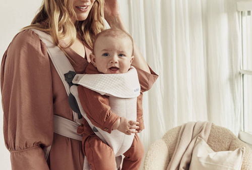BABYBJÖRN - Baby Carrier MINI 3D Jersey, Light beige