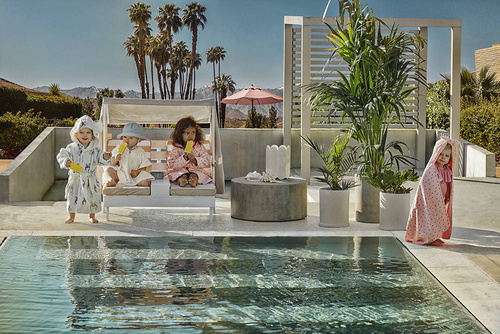 Elodie Details - Bathrobe - Vanilla White 1-3y