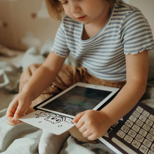 Kidywolf – illuminated drawing tablet KIDYDRAW MINI, animals