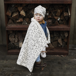 Elodie Details - Pearl Velvet Blanket - Dalmatian Dots