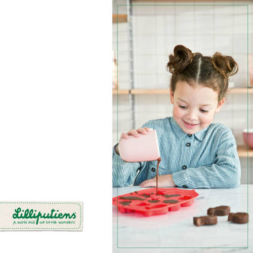 LILLIPUTIENS - Silicone cookie stamps Little Cook, Forest, 4+