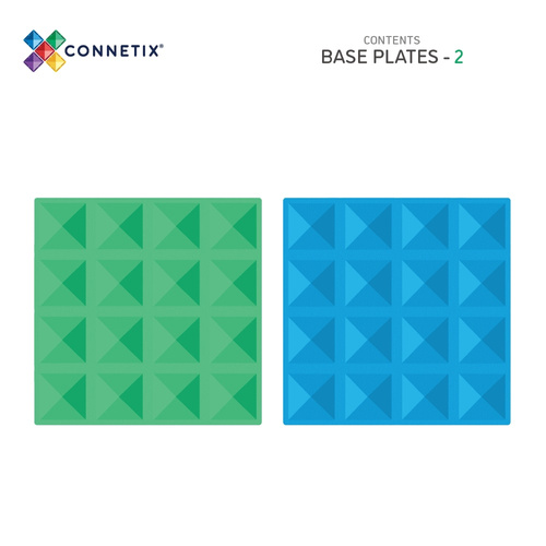 CONNETIX - 2 Piece Base Plate Pack