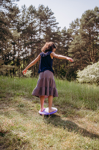 Stapelstein - Balancing Board, violet