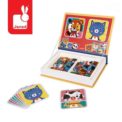 Janod - Magnetic puzzle Magnetibook animal puzzle