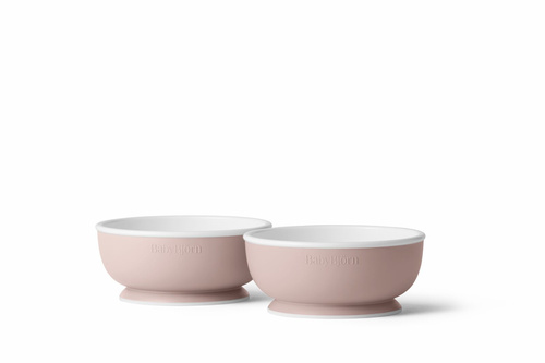 BABYBJORN - Baby Bowl, 2-pack, Powder Pink