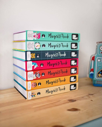 Janod - Magnetic puzzle I'm learning a watch Magnetibook collection 2018