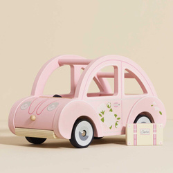 Le Toy Van -Retro Wooden Car Sophie, Pink