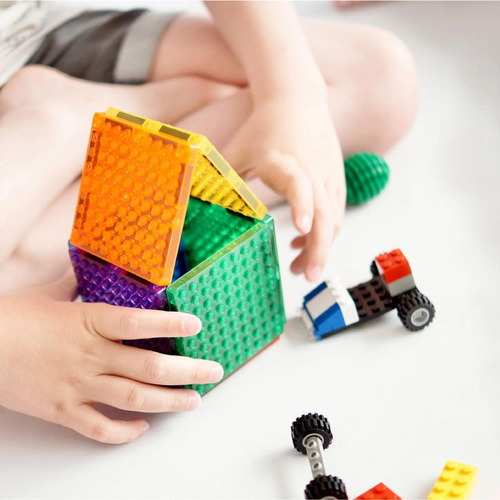 Cleverclixx - Brick Tiles Pack Intense - 16 pieces