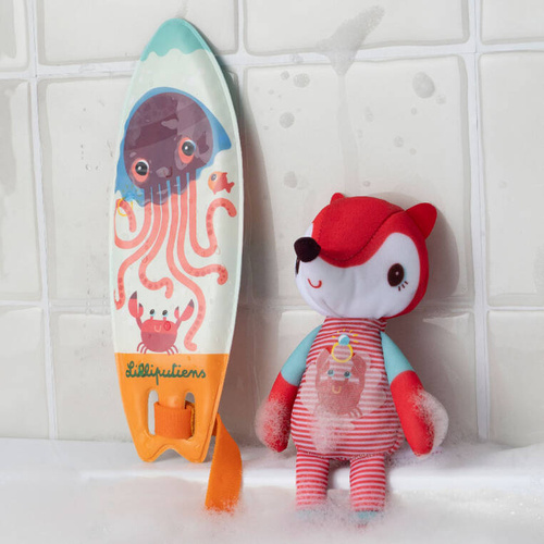 LILLIPUTIENS Magical surfer Alice's surfer cuddly bath toy 12 m+