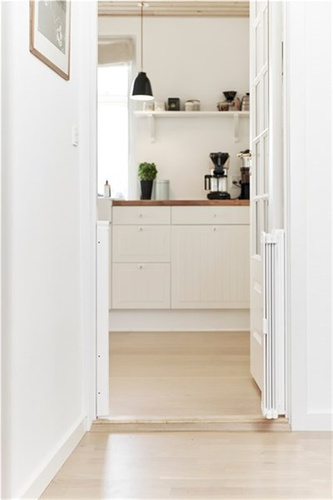 Baby Dan - Alma Safety Gate, White