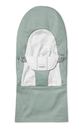 BABYBJÖRN - Fabric Seat for Baby Bouncer Balance Balance Soft, Light Sage/Grey, Woven/Jersey