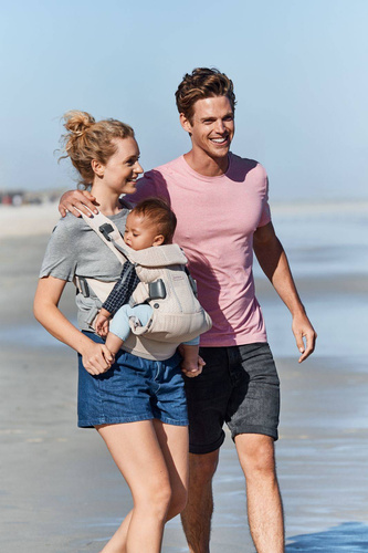 BABYBJÖRN - Baby Carrier ONE AIR 3D MESH, Pearl Pink