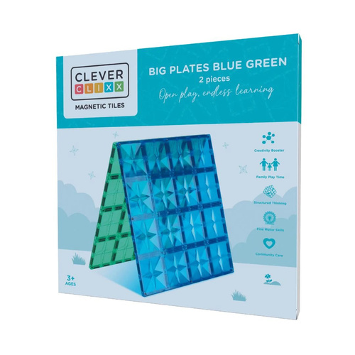 Big Plates Blue Green - 2 Pieces