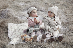 Elodie Details - Gloves - Pebble Green 1-3 years