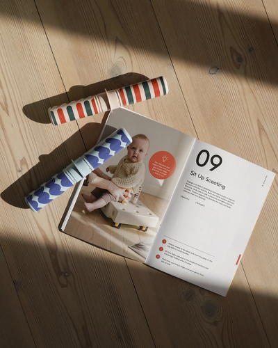 MODU - Baby Activity Set -  Deep Blue / Sky Blue