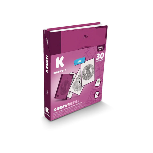 KIDYWOLF - refill set for K-DRAW-PAD 10+, Zen