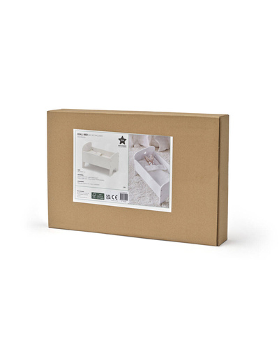 Kid's Concept - Dollbed white with bedset KID'S HUB