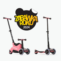 smarTrike - Xtend Scooter 4in1 + Ride-on - Salmon Pink