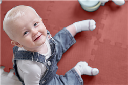 Baby Dan – foam play mat, warm rose