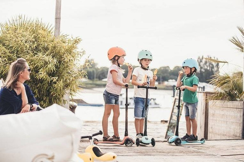 SCOOTANDRIDE - S-M helmet for children 3+ Blueberry