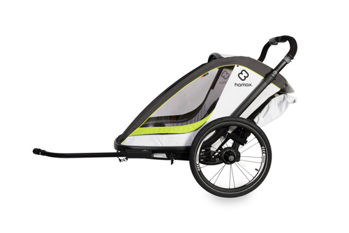 Hamax - Bike trailer for kids  BREEZE ONE - White/green