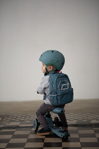 SCOOTANDRIDE - Highwaykick 2in1 Ride and scooter 1-5 years Blueberry