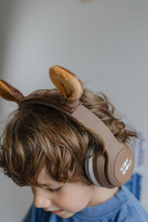 Kidywolf - Bluetooth headphones with magnetic ears KIDYEARS, bear